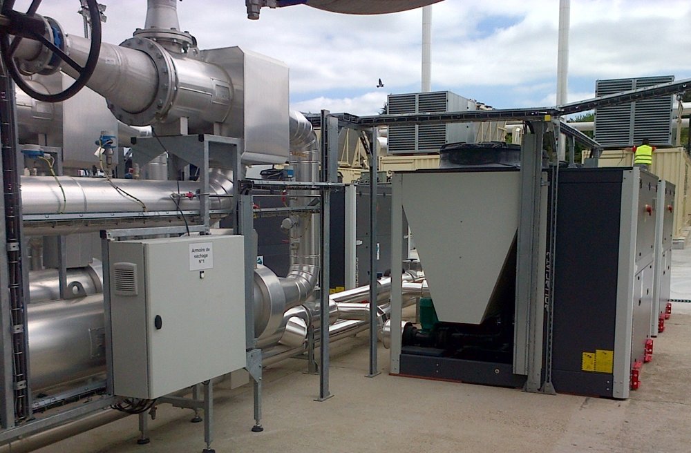 CIAT installeert zes Drypack Plus systemen bij Electr'Od, Veolia’s energiecentrale